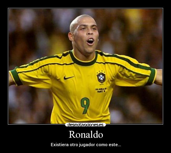 Ronaldo - Existiera otro jugador como este...