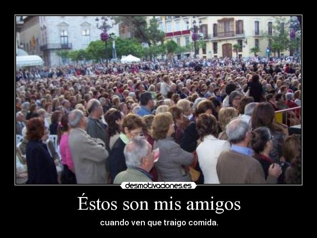 Éstos son mis amigos - 