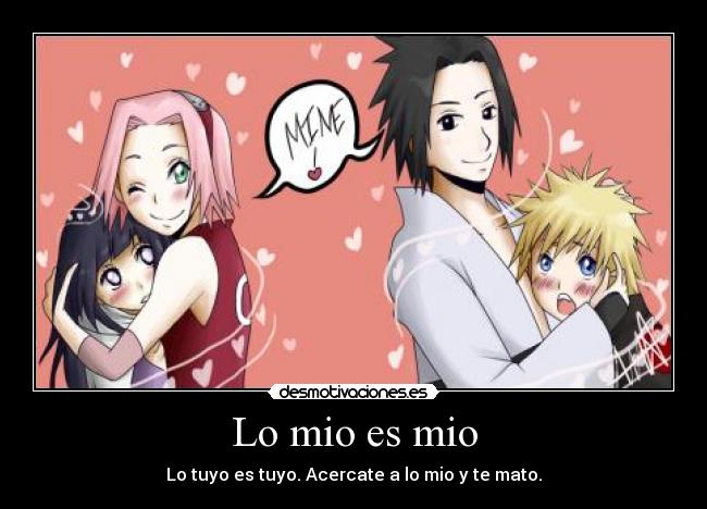 Lo mio es mio -