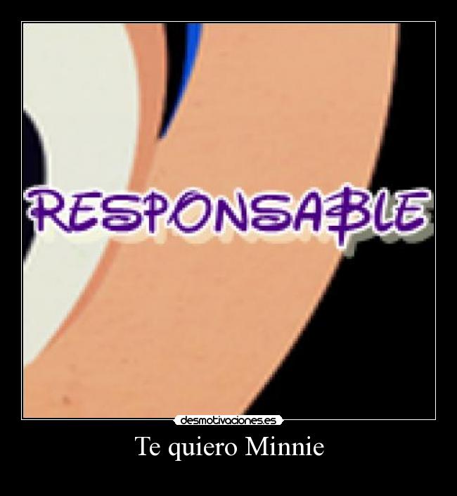 Te quiero Minnie -