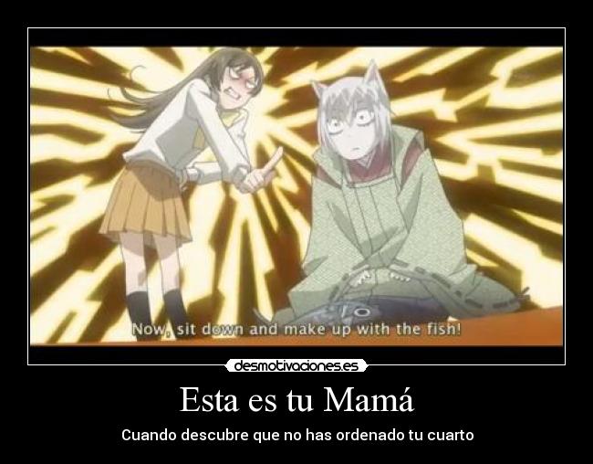 carteles tipico anime kamisama hajimemashita kamisama kiss tomoe momozono nanami deidad tierra yokai desmotivaciones
