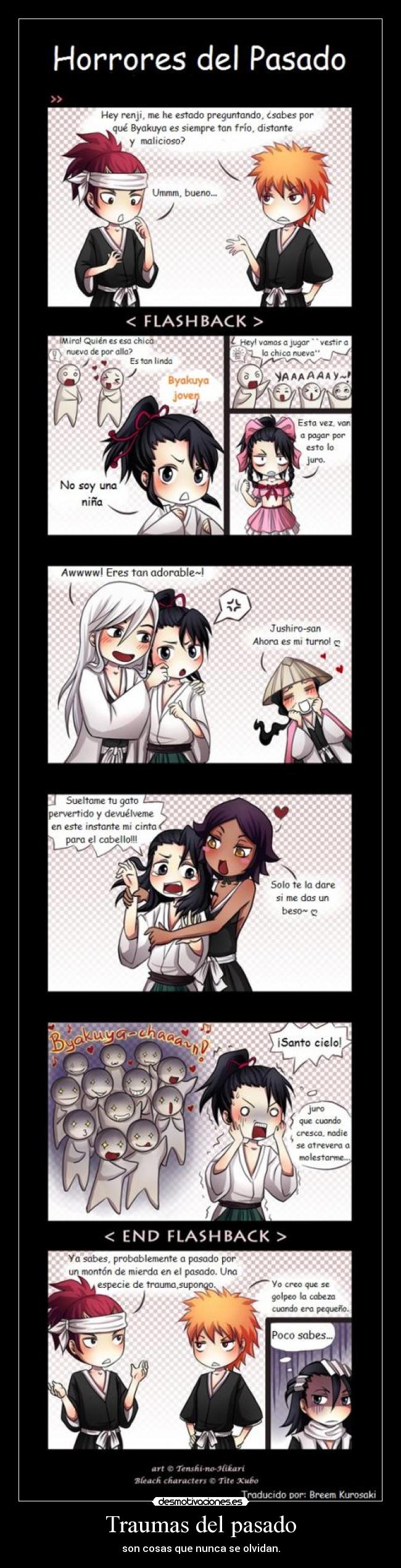 Traumas del pasado - son cosas que nunca se olvidan.