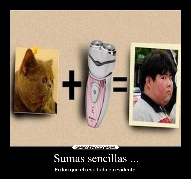 Sumas sencillas ... - 