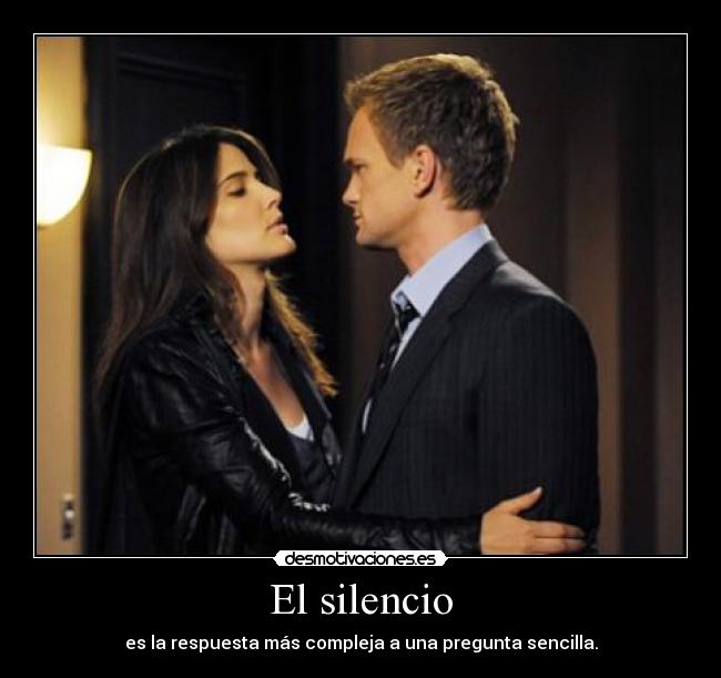 El silencio -