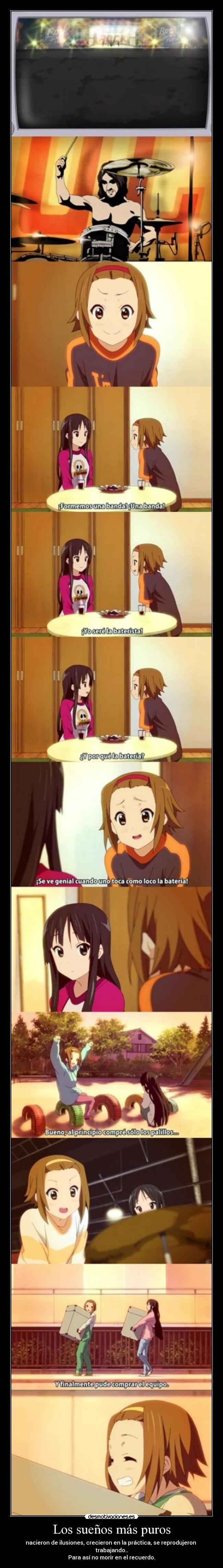 carteles anime tainaka ritsu mio nacer ilusiones para que morir legado siga vivo desmotivaciones