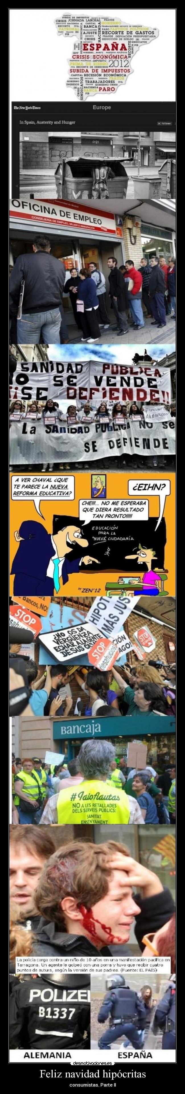 Feliz navidad hipócritas -