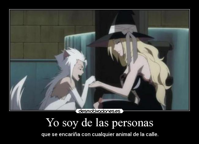 Yo soy de las personas -