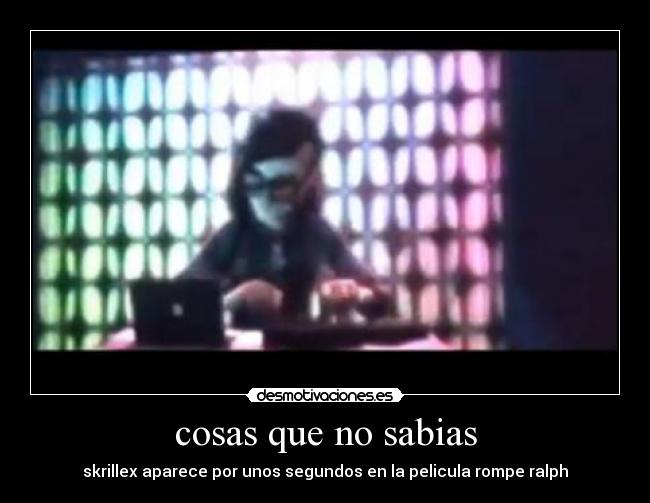 carteles cosas que sabias desmotivaciones