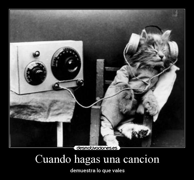 Cuando hagas una cancion -