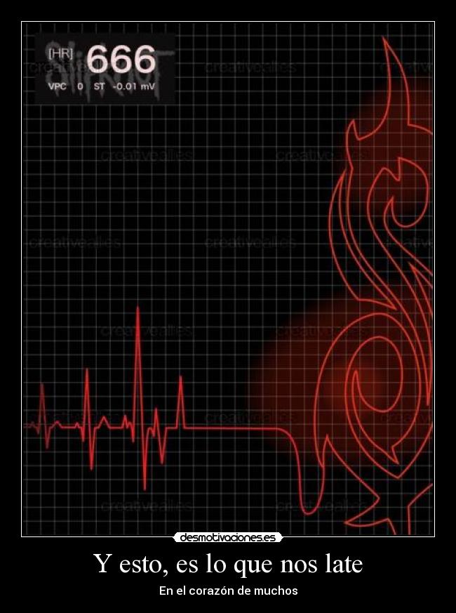 Y esto, es lo que nos late - En el corazón de muchos