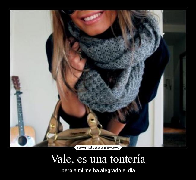 Vale, es una tontería - pero a mi me ha alegrado el dia