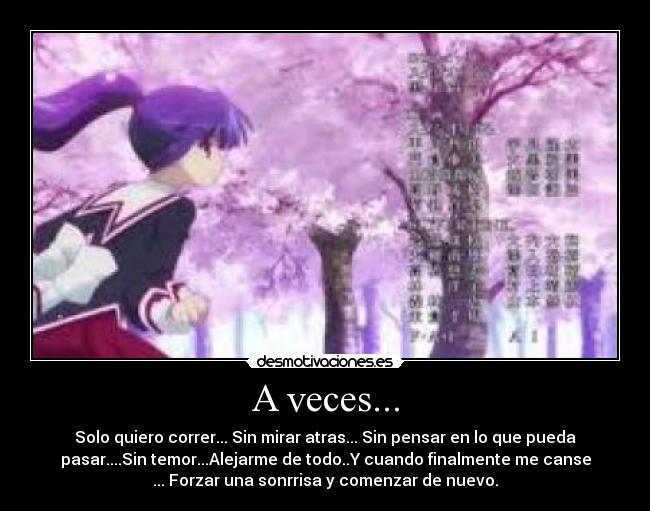 carteles anime kirika ueno desmotivaciones
