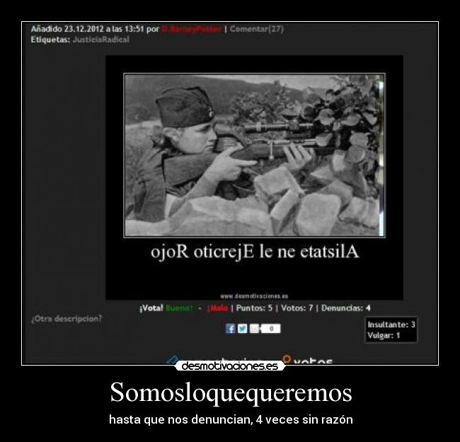 Somosloquequeremos - hasta que nos denuncian, 4 veces sin razón