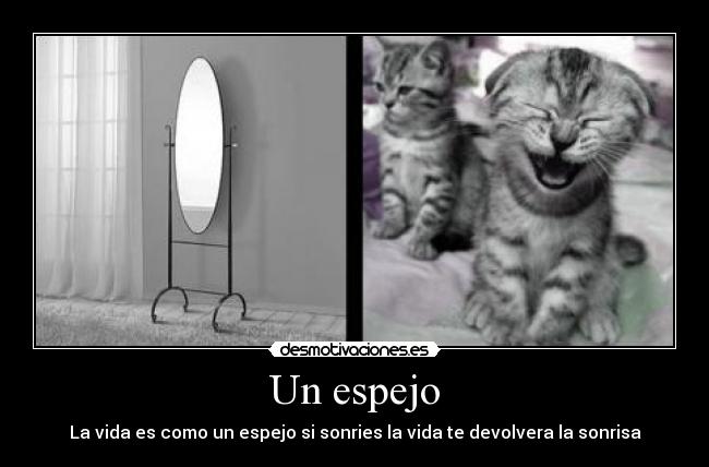 Un espejo -
