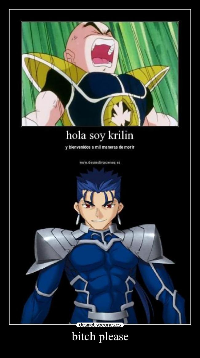 carteles anime carnival phantasm krilin dragon ball saga frezer lancer muere todos las ovas desmotivaciones