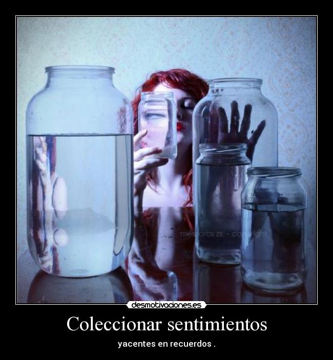 Coleccionar sentimientos -