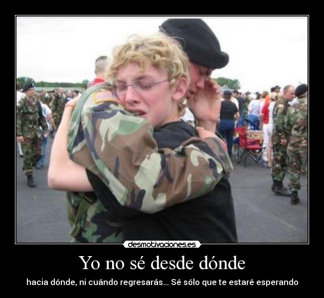 Yo no sé desde dónde - 