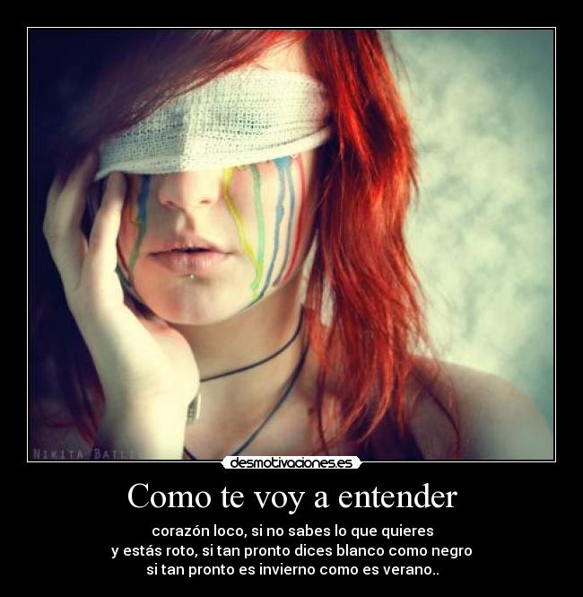 Como te voy a entender -