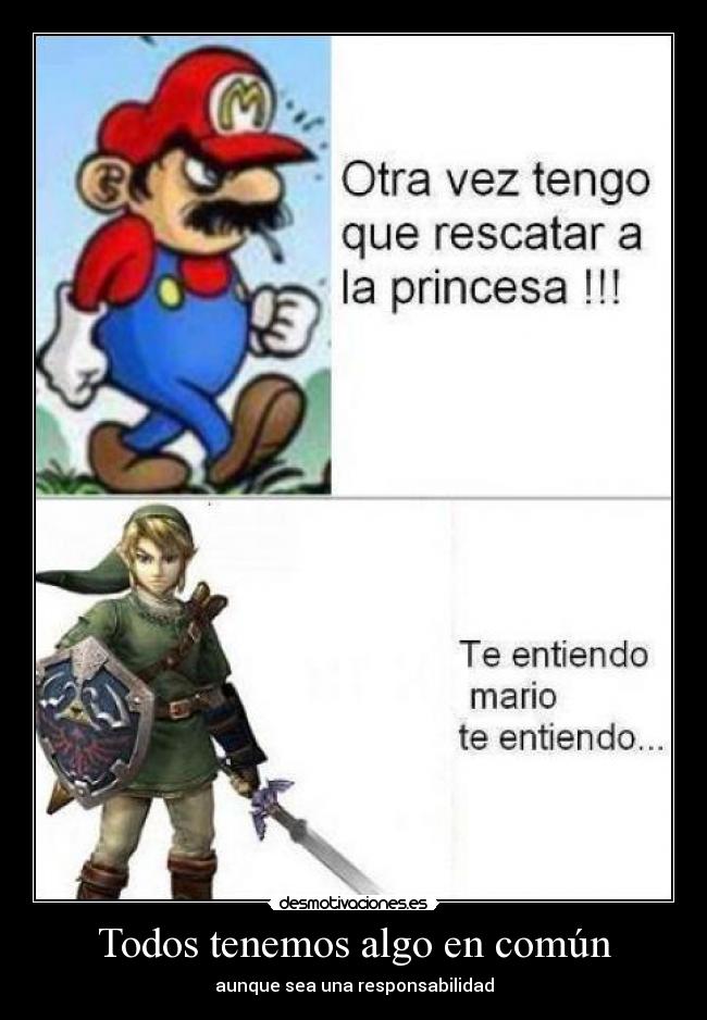 carteles todos tenemos algo comun desmotivaciones