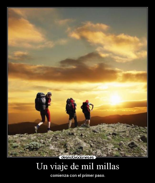 Un viaje de mil millas - 