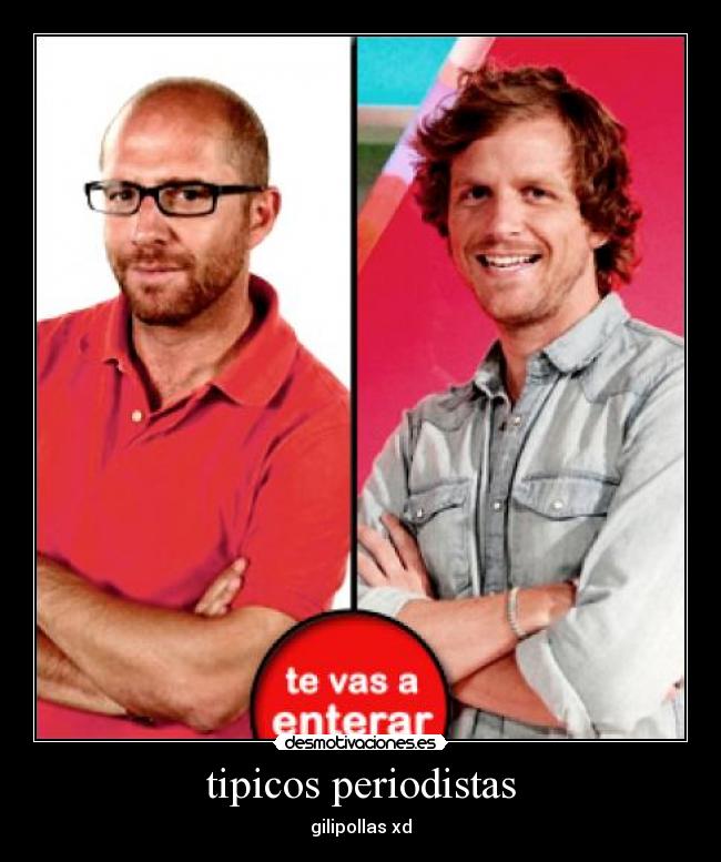 tipicos periodistas -