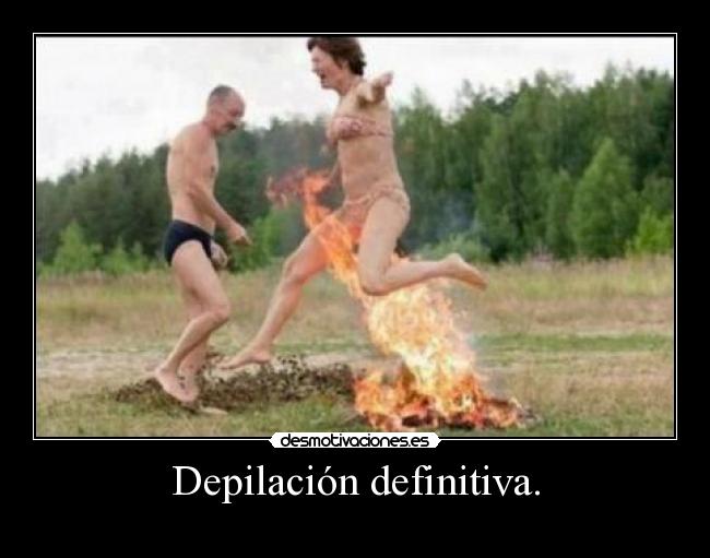 Depilación definitiva. - 