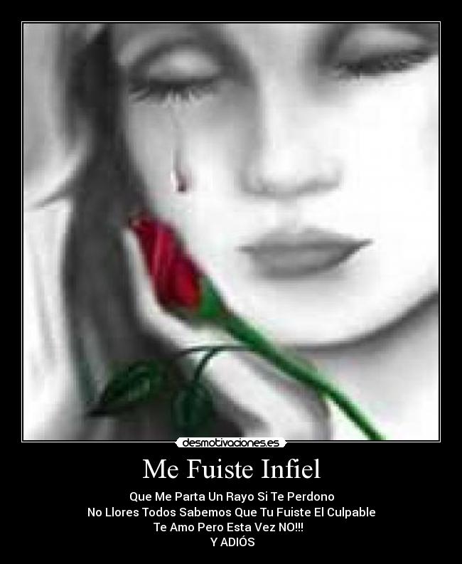 Me Fuiste Infiel -