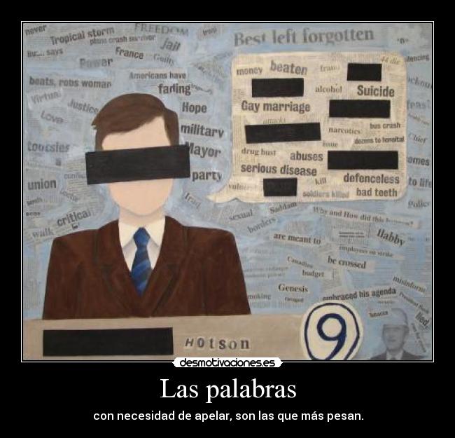 Las palabras -