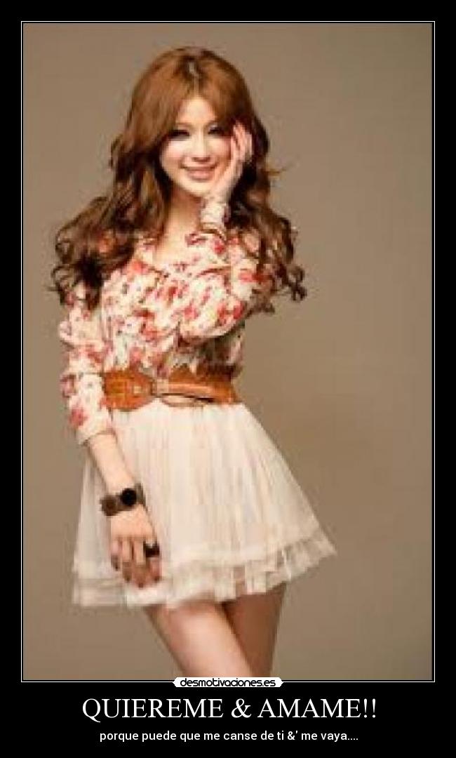 QUIEREME & AMAME!! - 