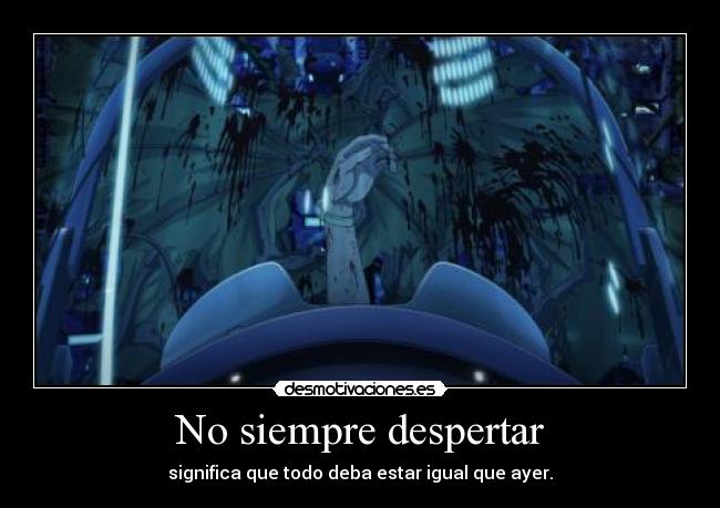 No siempre despertar - 