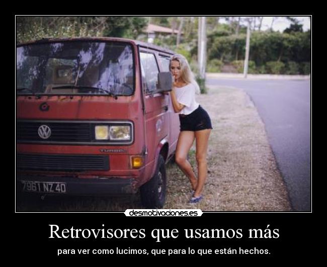 Retrovisores que usamos más -