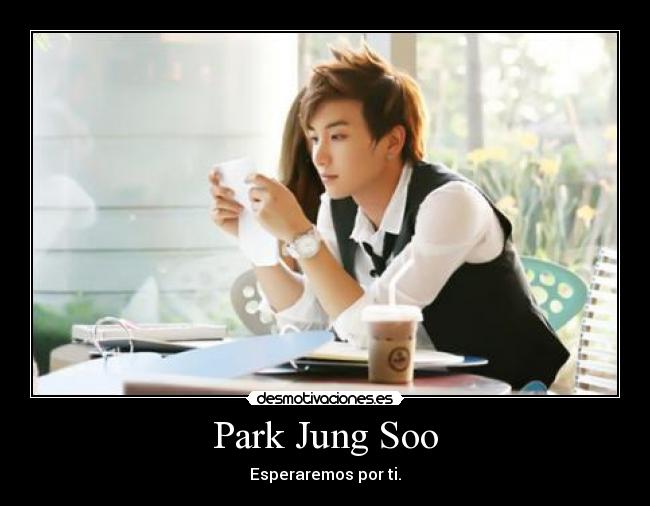 Park Jung Soo - Esperaremos por ti.