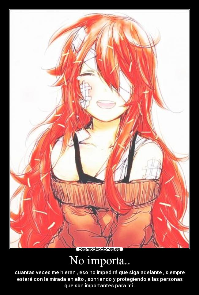 carteles importa cuantas veces hieran siempre estare sonriendo flaky happy tree friends anime desmotivaciones