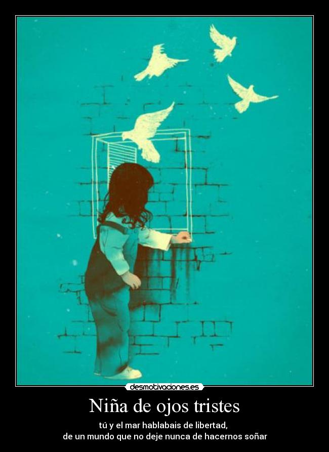 Niña de ojos tristes - 