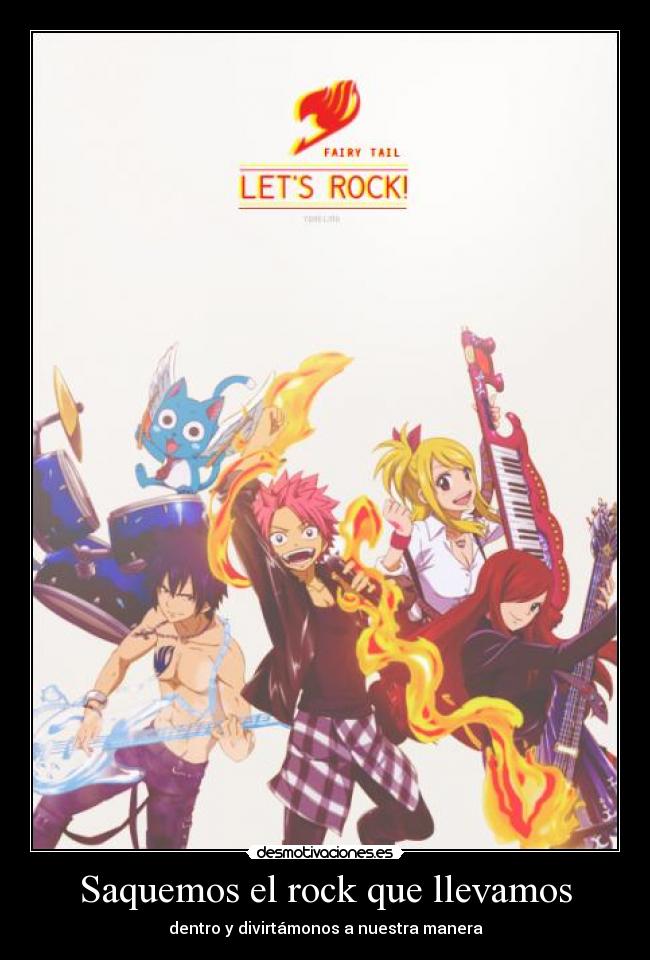 Saquemos el rock que llevamos - dentro y divirtámonos a nuestra manera