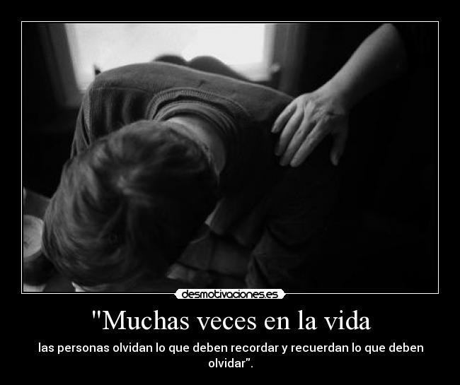 Muchas veces en la vida - 