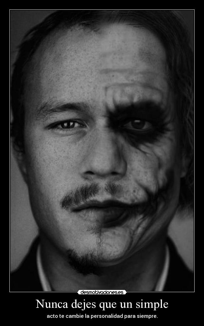 Nunca dejes que un simple - 