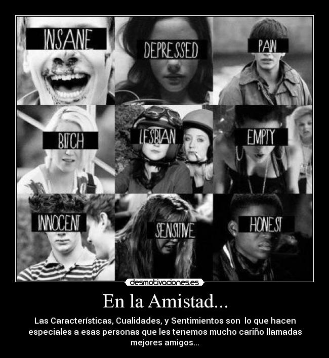 En la Amistad... -