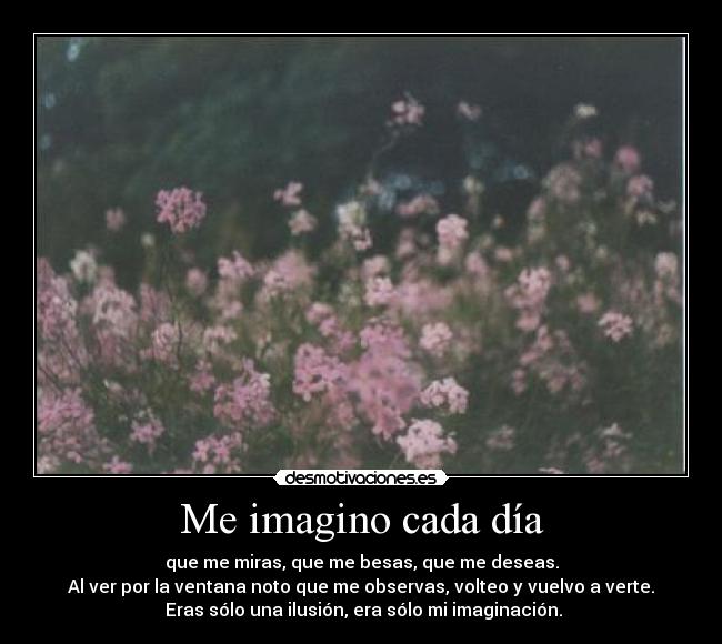 Me imagino cada día -