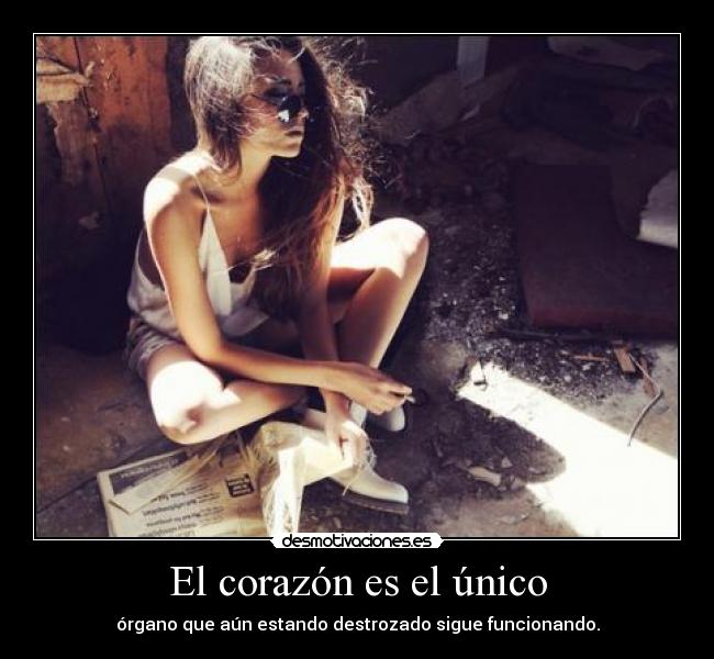 El corazón es el único -