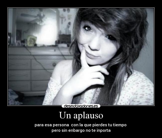 Un aplauso - 
