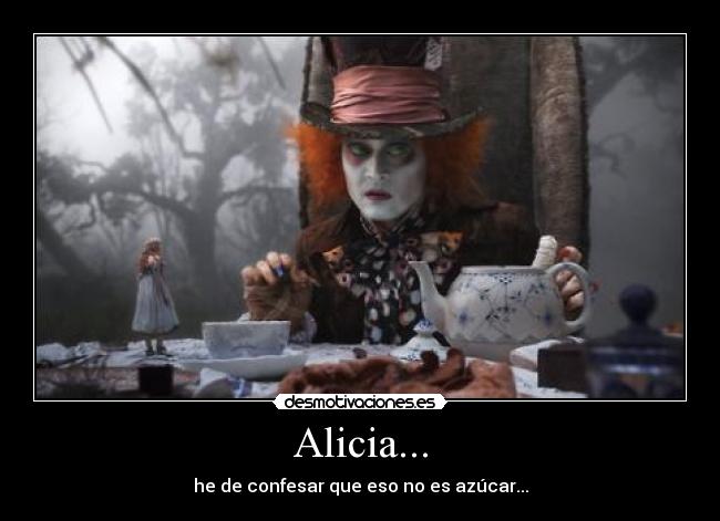 Alicia... -