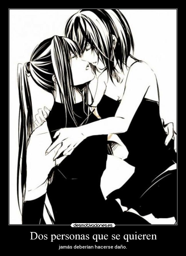 Dos personas que se quieren - 