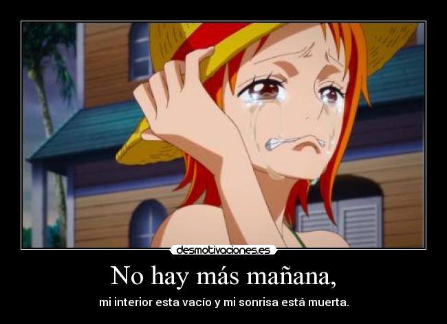 carteles one piece anime manga nami frase tomorrow tablo taeyang kpop desmotivaciones