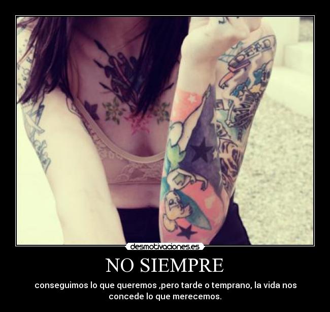 NO SIEMPRE - 