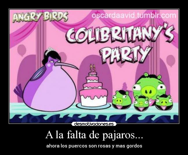 carteles angry birds colibritany desmotivaciones