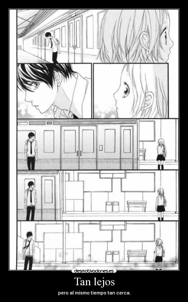 Tan lejos - pero al mismo tiempo tan cerca.