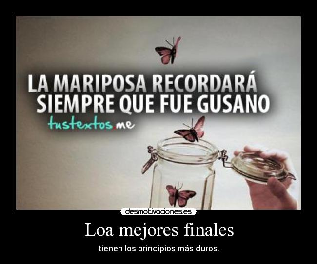 Loa mejores finales - 