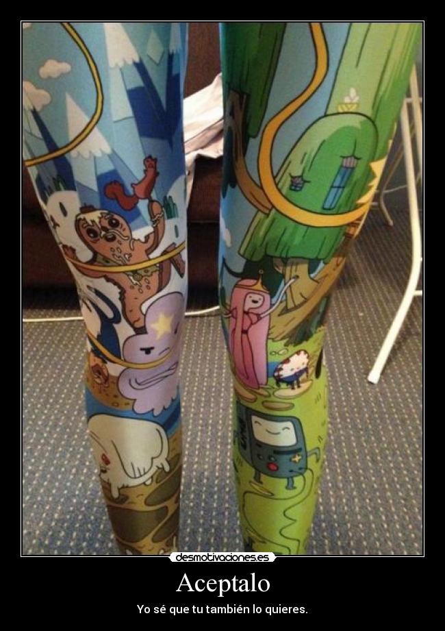 Aceptalo - Yo sé que tu también lo quieres.