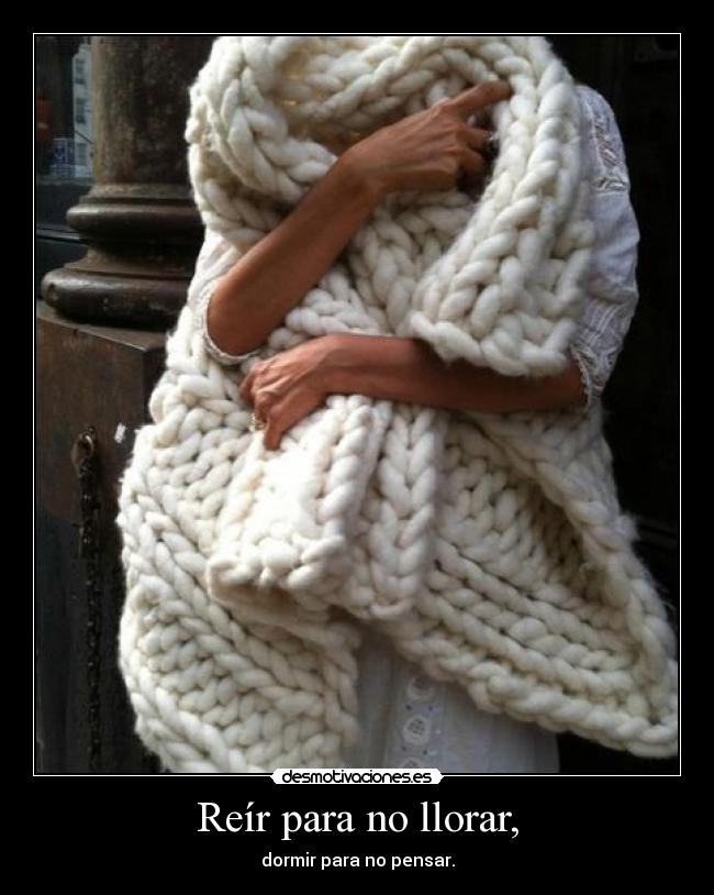 Reír para no llorar, -